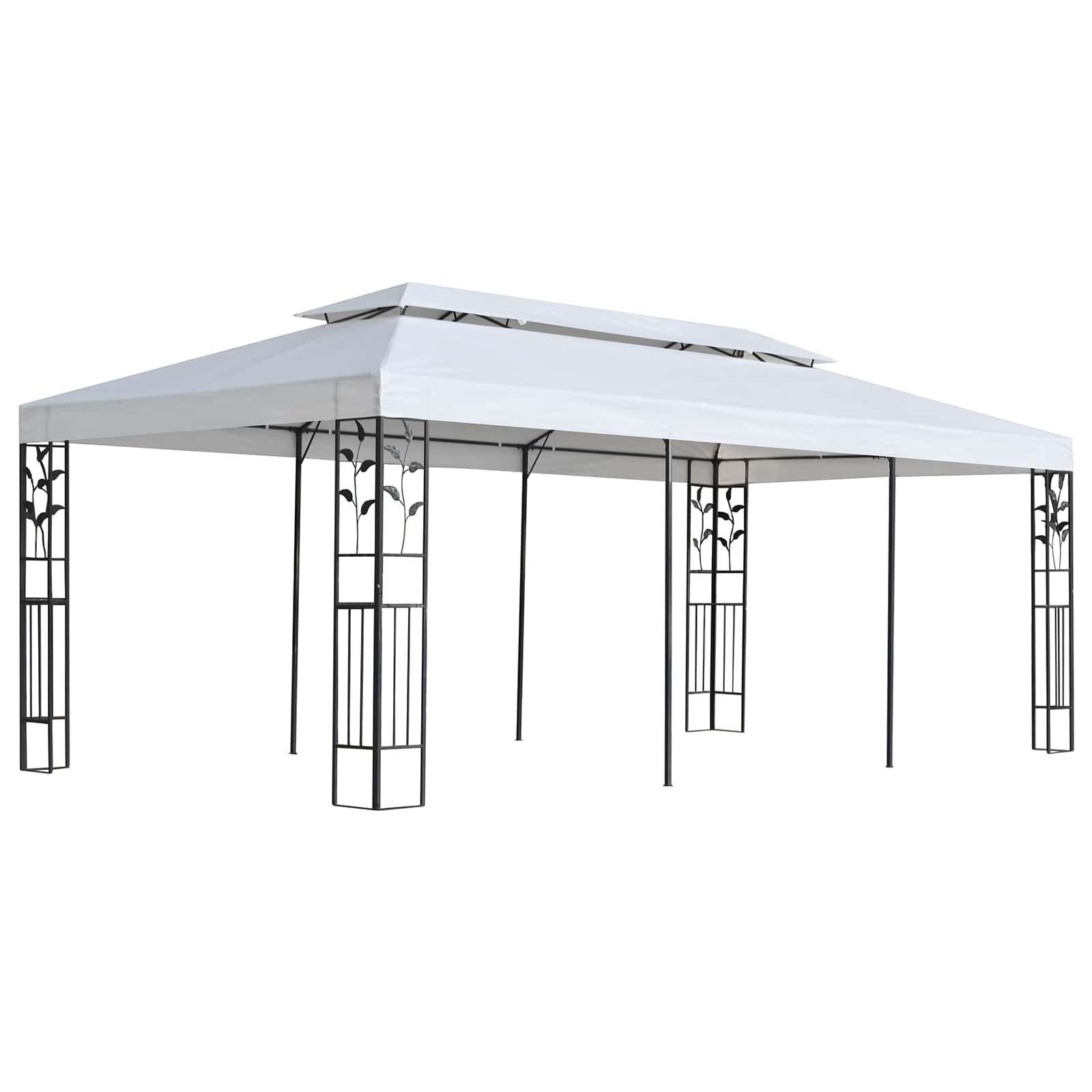 Pavilonponyva Fehér 300 x 600 cm Poliészter