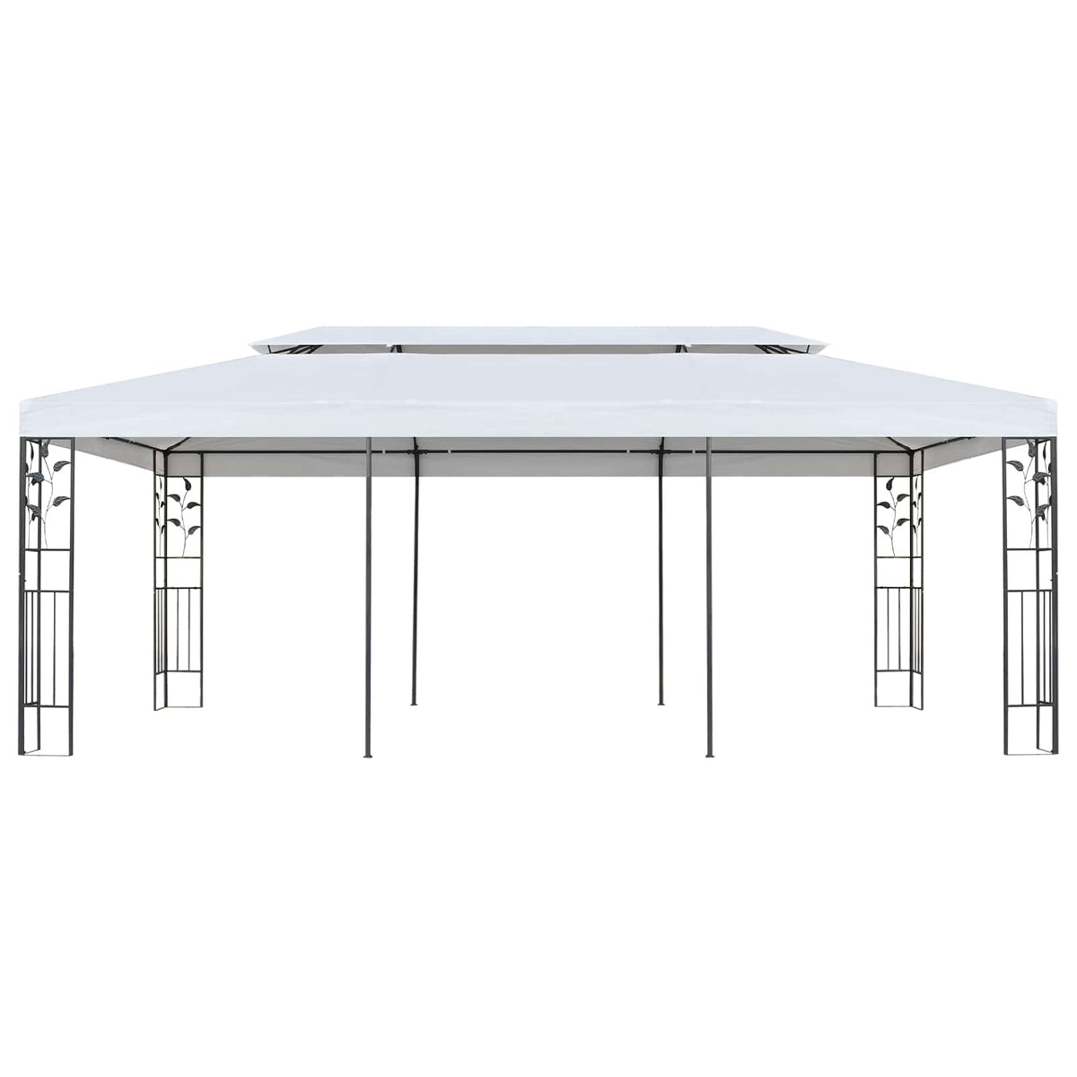 Pavilonponyva Fehér 300 x 600 cm Poliészter 2