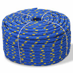 Kék polipropilén hajókötél 16 mm 250 m