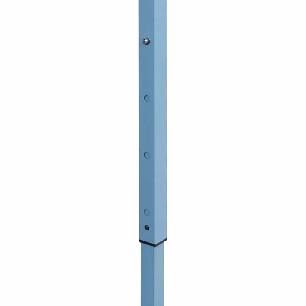 Antracitszürke összecsukható sátor 4 oldalfallal 3 x 4,5 m 10