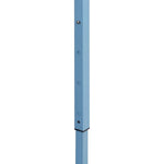 Krémszínű összecsukható rendezvénysátor 8 oldalfallal 870x291x315 cm 11
