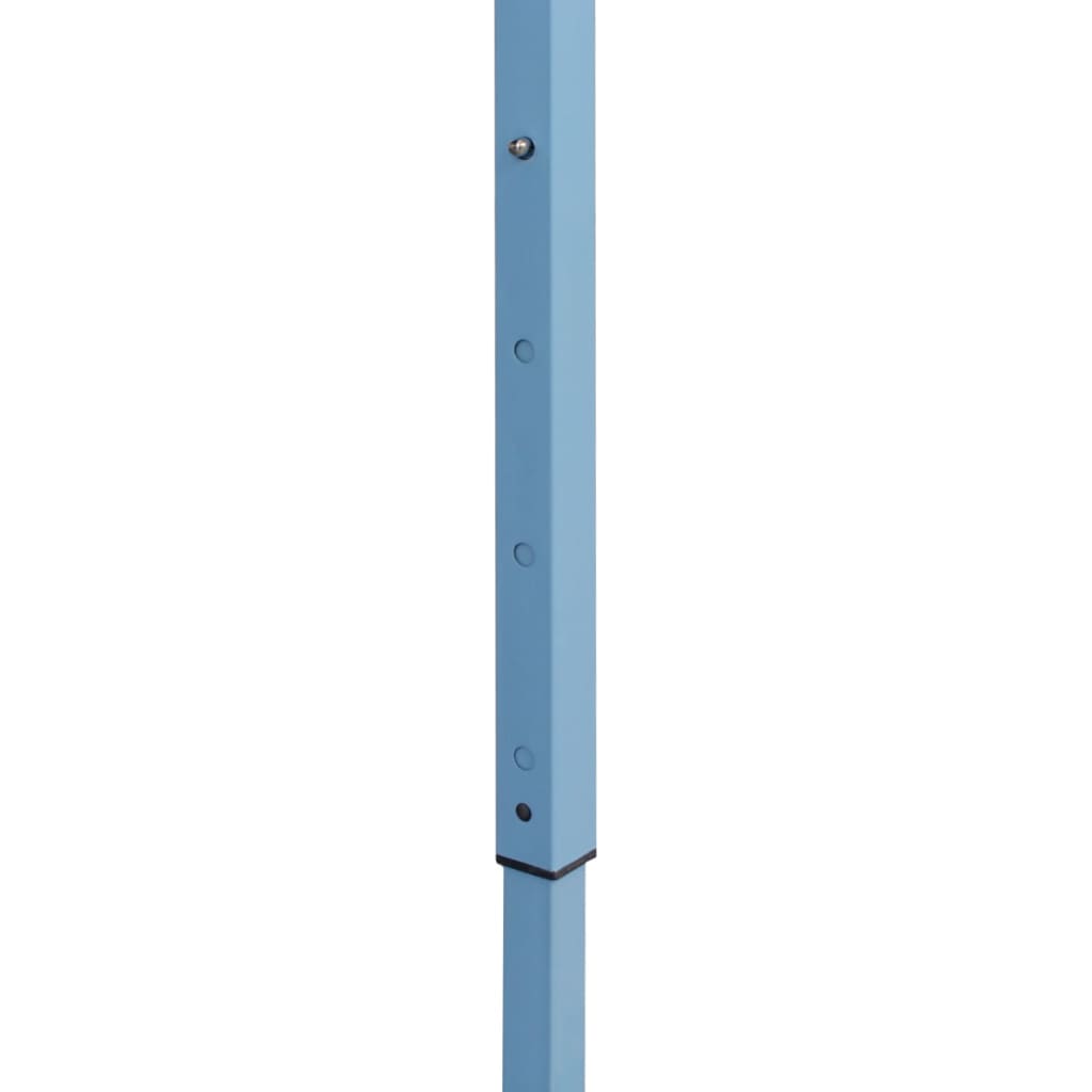 Kék összecsukható rendezvénysátor 8 oldalfallal 870x291x315 cm 11