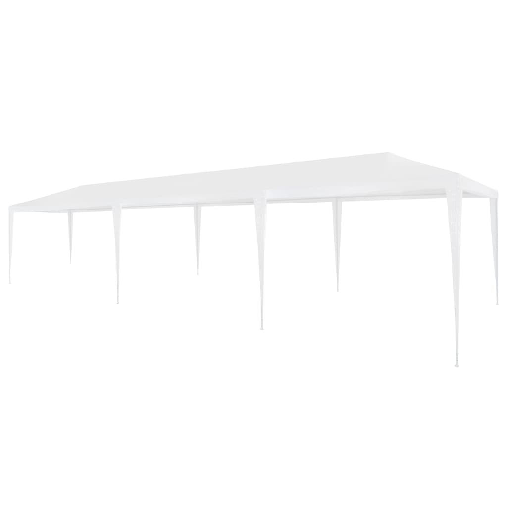 Fehér PE rendezvénysátor 3 x 9 m
