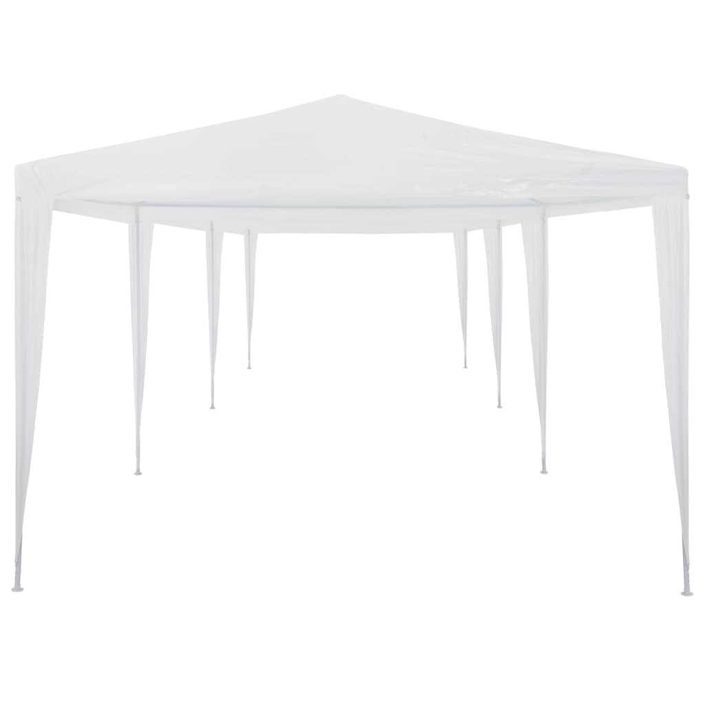 Fehér PE rendezvénysátor 3 x 9 m 2