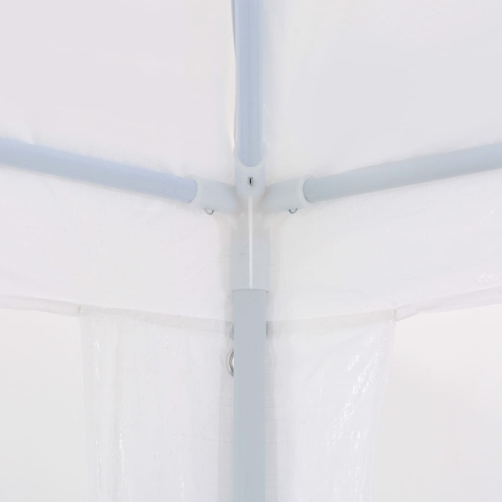 Fehér PE rendezvénysátor 3 x 9 m 5
