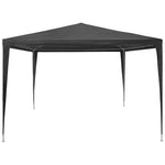 Antracitszürke PE rendezvénysátor 3 x 3 m 2