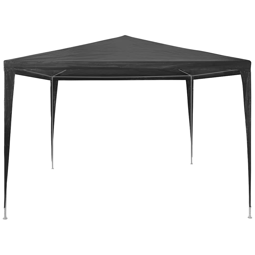 Antracitszürke PE rendezvénysátor 3 x 3 m 2