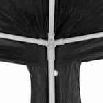 Antracitszürke PE rendezvénysátor 3 x 3 m 5