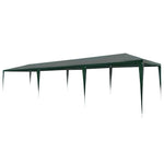 Zöld PE rendezvénysátor 3 x 9 m