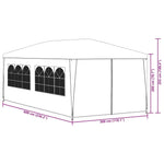 Zöld partisátor 3 x 6 m 11