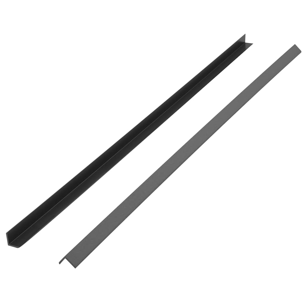 5 db szürke WPC teraszburkoló sarokprofil 170 cm 3