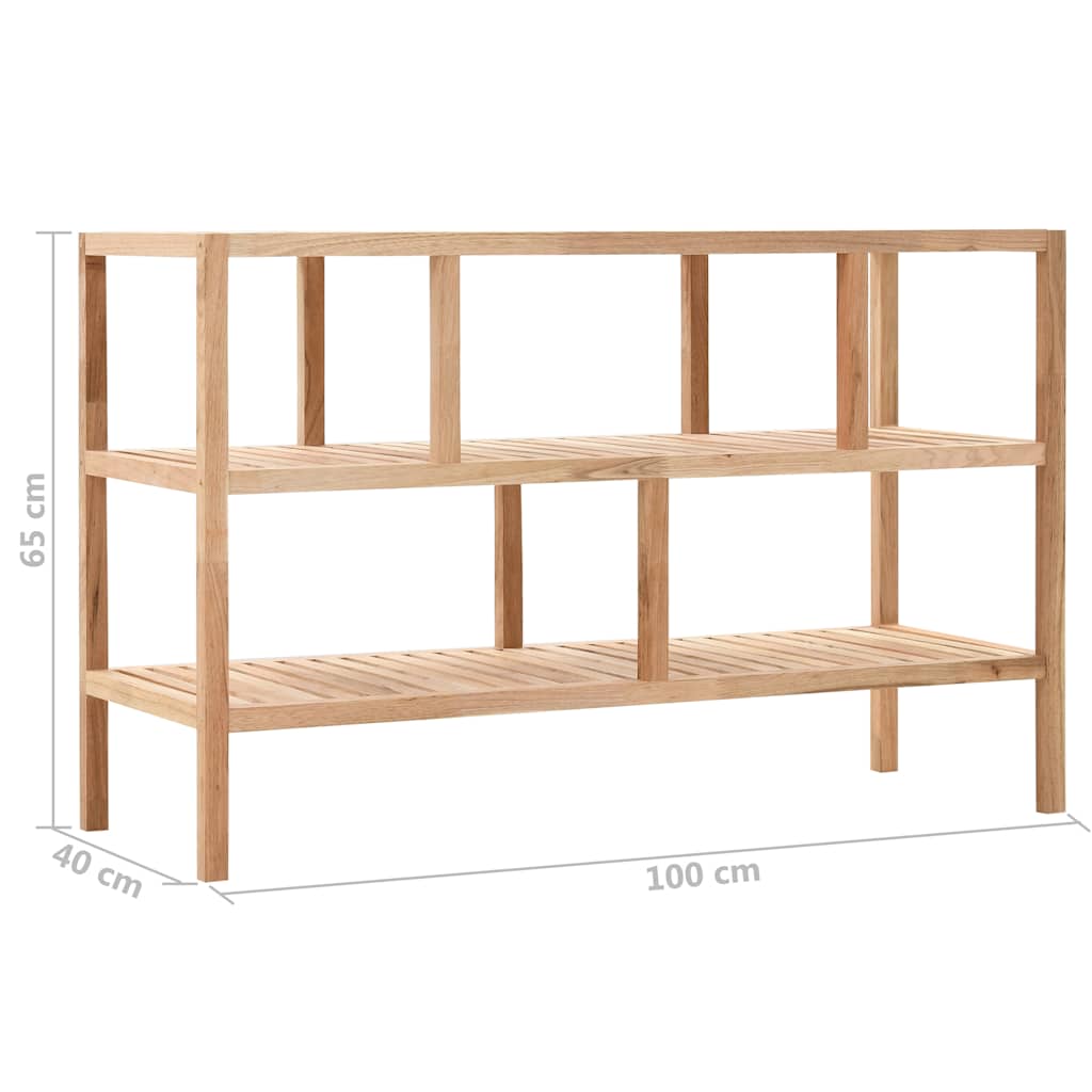 Tömör diófa fürdőszobapolc 100 x 40 x 65 cm 6