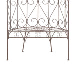Barna antik vas kerti pad 95 cm 5