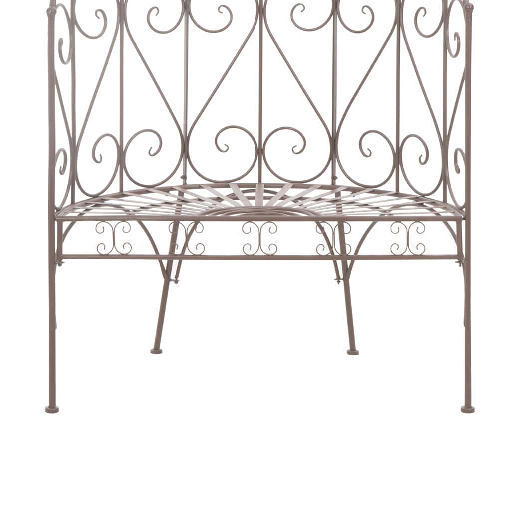 Barna antik vas kerti pad 95 cm 5