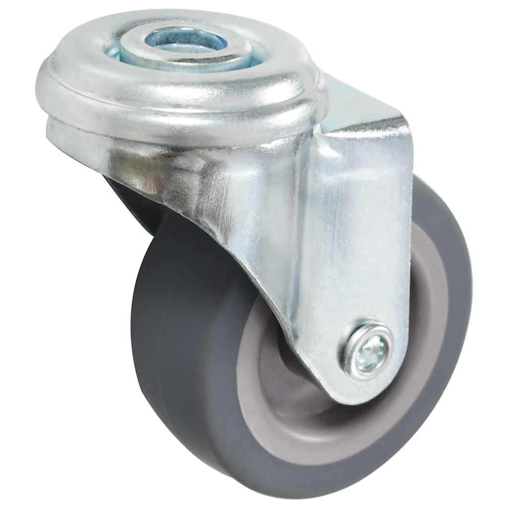 4 db hátfuratos önbeálló görgő 50 mm 3