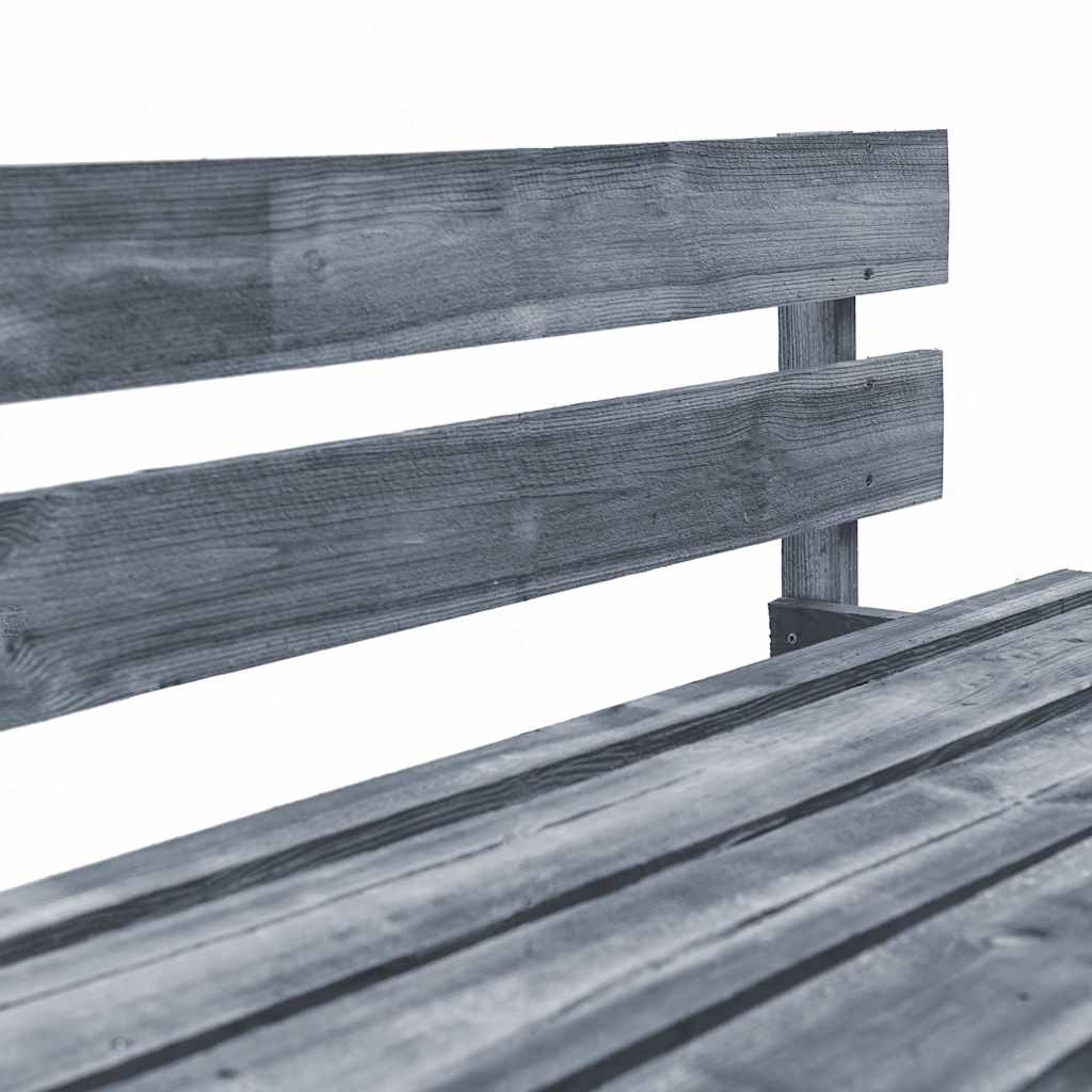 Fenyőfa kerti raklapkanapé homokszínű párnákkal 5