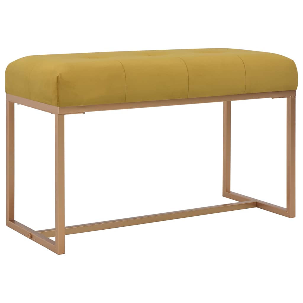 Mustársárga bársonypad 80 cm