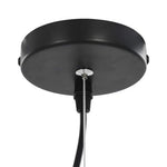 2 darab fekete-arany félgömb alakú mennyezeti lámpa 40 cm E27 9
