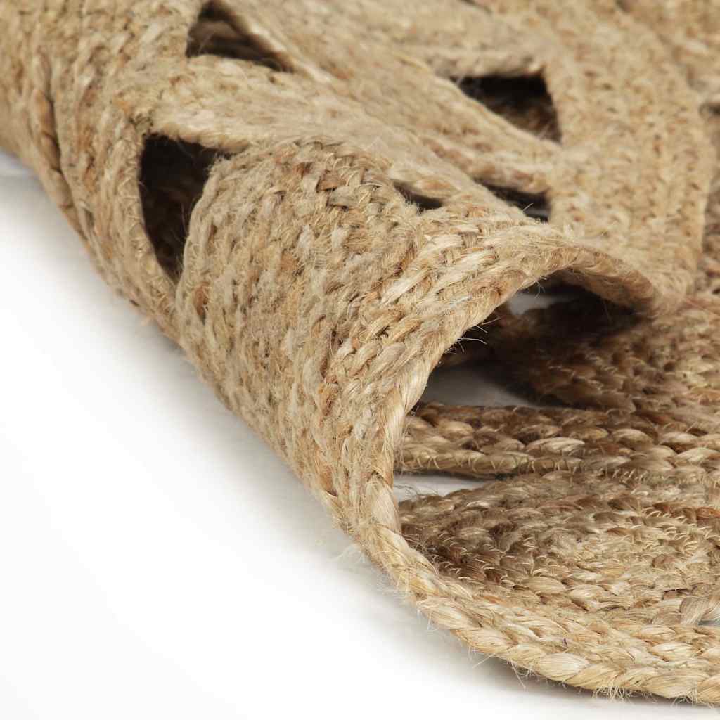 Kézzel font jutaszőnyeg 120 cm 2