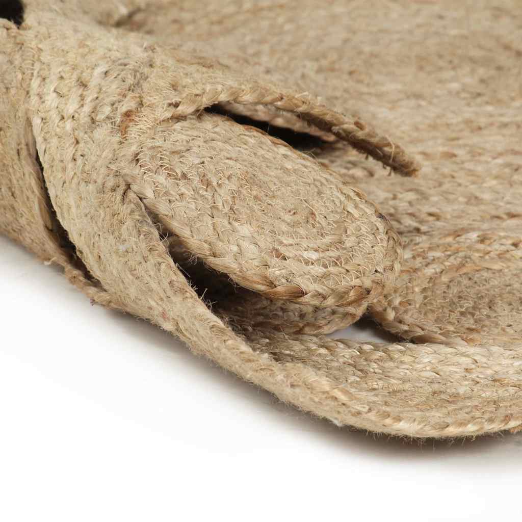 Kézzel font jutaszőnyeg 90 cm 2
