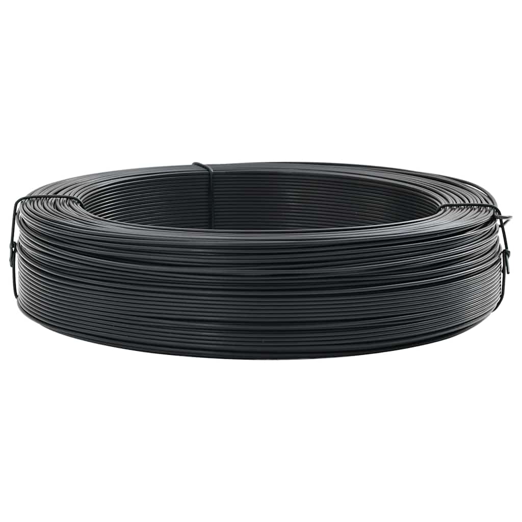 Antracitszürke acél kerítésösszekötő drót 250 m 2,3/3,8 mm 3