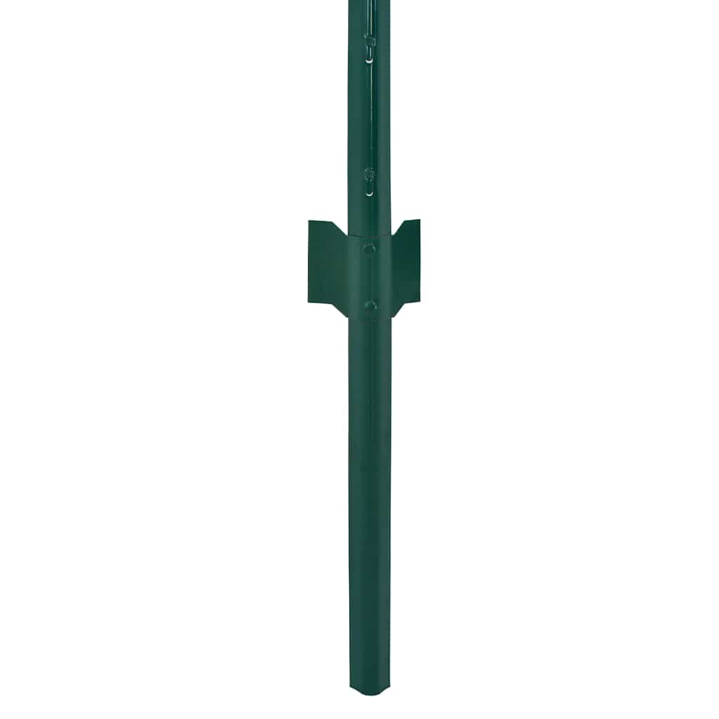 Zöld acél drótkerítés tartóoszlopokkal 25 x 1,5 m 4