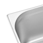 2 db rozsdamentes acél Gasztronorm edény GN 1/1 200 mm 7