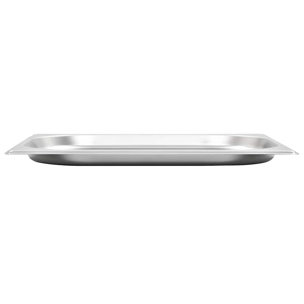 8 db rozsdamentes acél Gasztronorm edény GN 1/2 20 mm 6