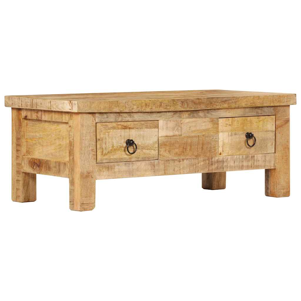Tömör mangófa dohányzóasztal 90 x 45 x 35 cm 14