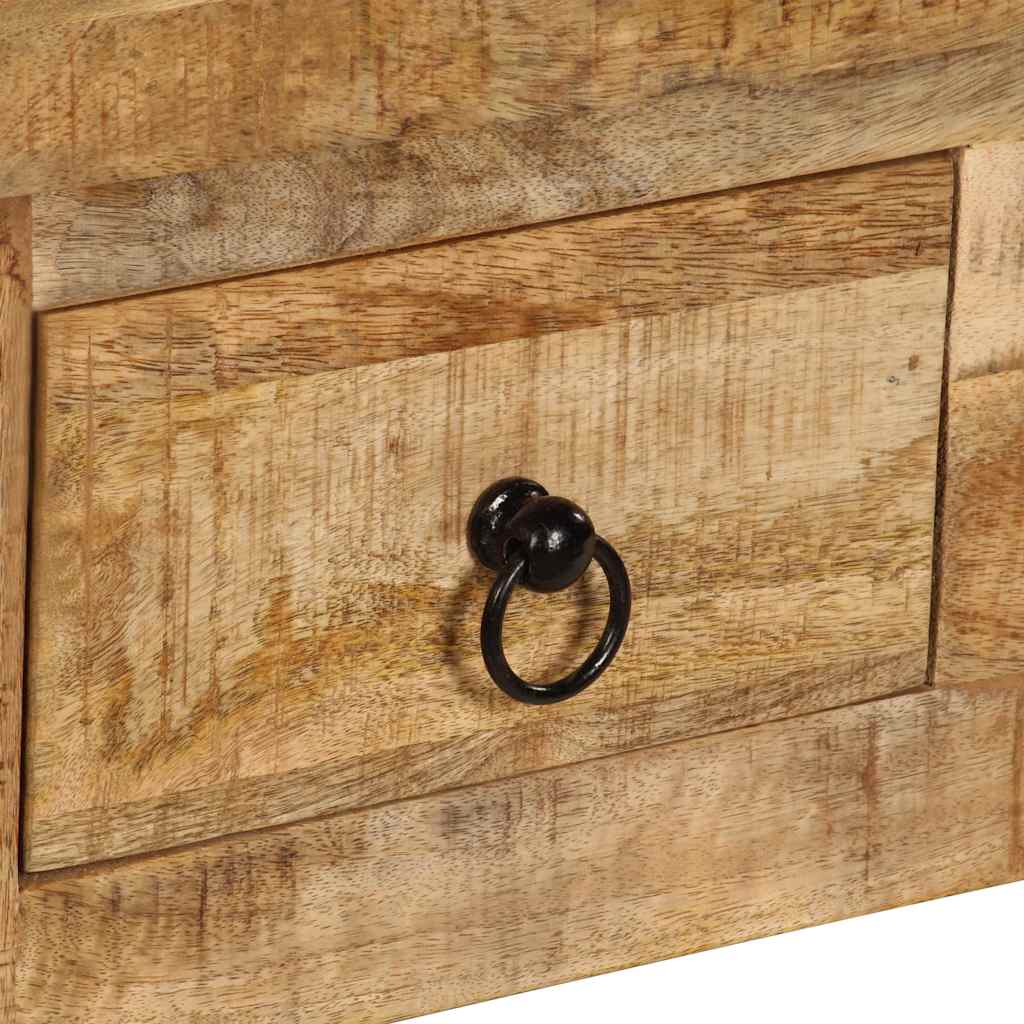 Tömör mangófa dohányzóasztal 90 x 45 x 35 cm 6