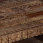 Tömör mangófa TV-szekrény 118 x 30 x 40 cm 9