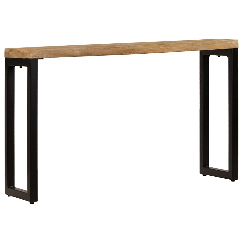 Tömör mangófa és acél120 x 35 x 76 cm 2
