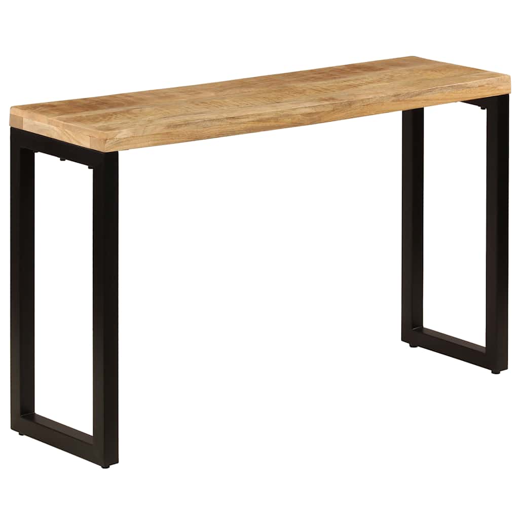Tömör mangófa és acél120 x 35 x 76 cm 13