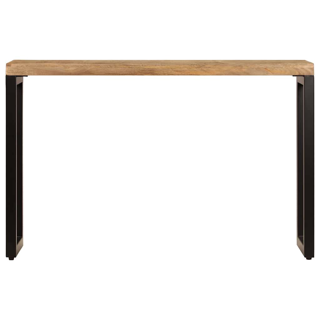 Tömör mangófa és acél120 x 35 x 76 cm 3