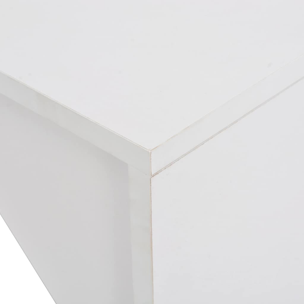 Fehér bárasztal szekrénnyel 115 x 59 x 200 cm 4