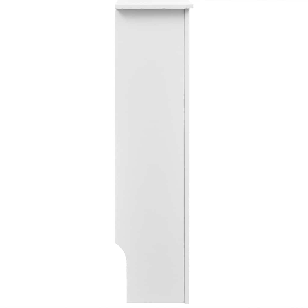 2 db fehér szerelt fa radiátorburkolat 172 cm 3