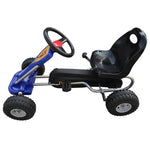 Pedálos gokart kék 2