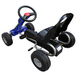 Pedálos gokart kék 3