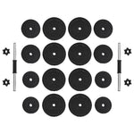Egykezes súlyzók 2 x 15 kg 3