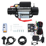 Elektromos csörlő 12 V 5909 kg