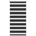 Fekete zebra roló 40,9 x 100 cm szövetszélesség 36,7 cm 2