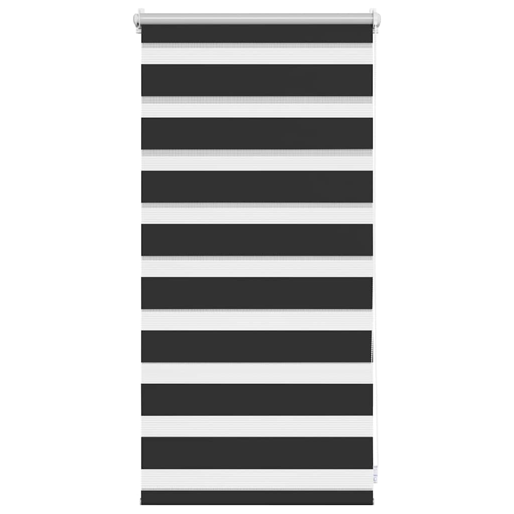 Fekete zebra roló 40,9 x 100 cm szövetszélesség 36,7 cm 2