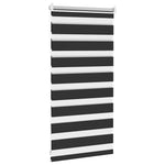 Fekete zebra roló 40,9 x 100 cm szövetszélesség 36,7 cm 4