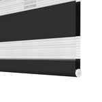 Fekete zebra roló 40,9 x 100 cm szövetszélesség 36,7 cm 10