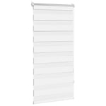 Fehér zebra roló 60,9 x 120 cm szövetszélesség 56,7 cm 3