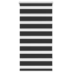 Fekete zebra roló 60,9 x 120 cm szövet szélesség 56,7 cm 2
