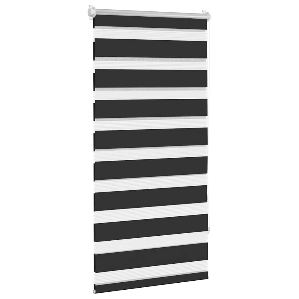 Fekete zebra roló 60,9 x 120 cm szövet szélesség 56,7 cm 3