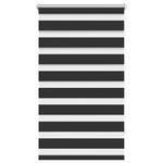 Fekete zebra roló 70,9 x 120 cm szövet szélesség 66,7 cm 2