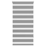 Szürke zebra roló 80,9 x 150 cm szövet szélesség 76,7 cm 2