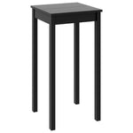 Fekete MDF bárasztal 55 x 55 x 107 cm 2